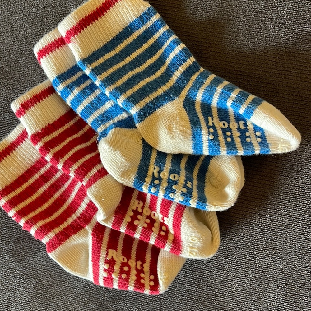 Roots baby socks
